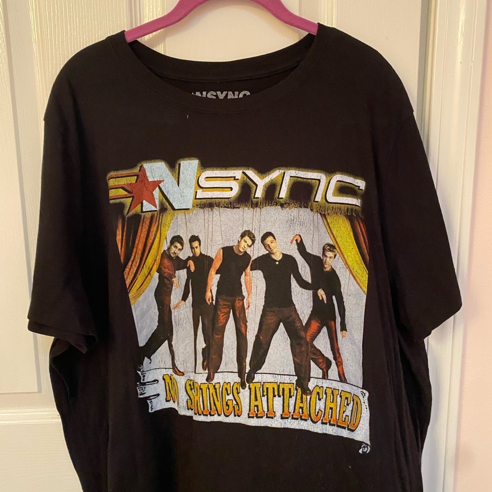 Vintage Black Graphic Band Tee